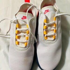 Nike White and Pink Sneakers